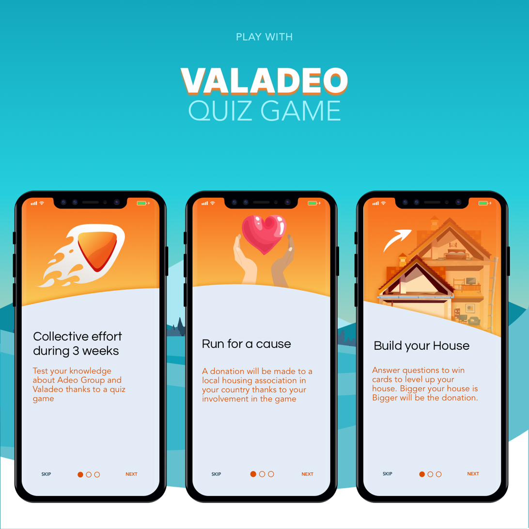 Valadeo Quiz Game